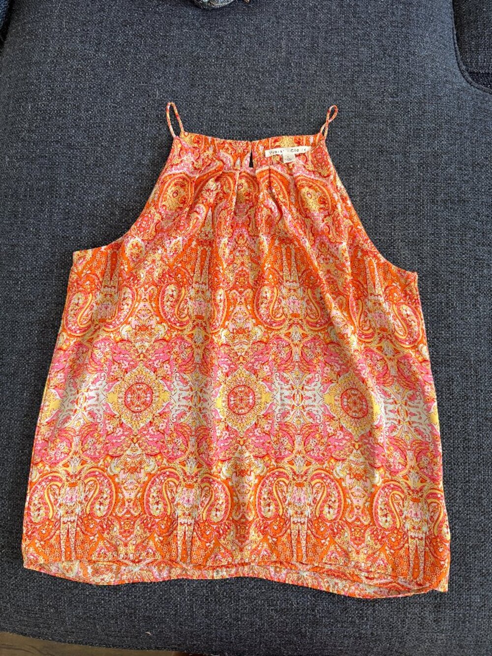 Violet + Claire Paisley Print Blouse – Size L